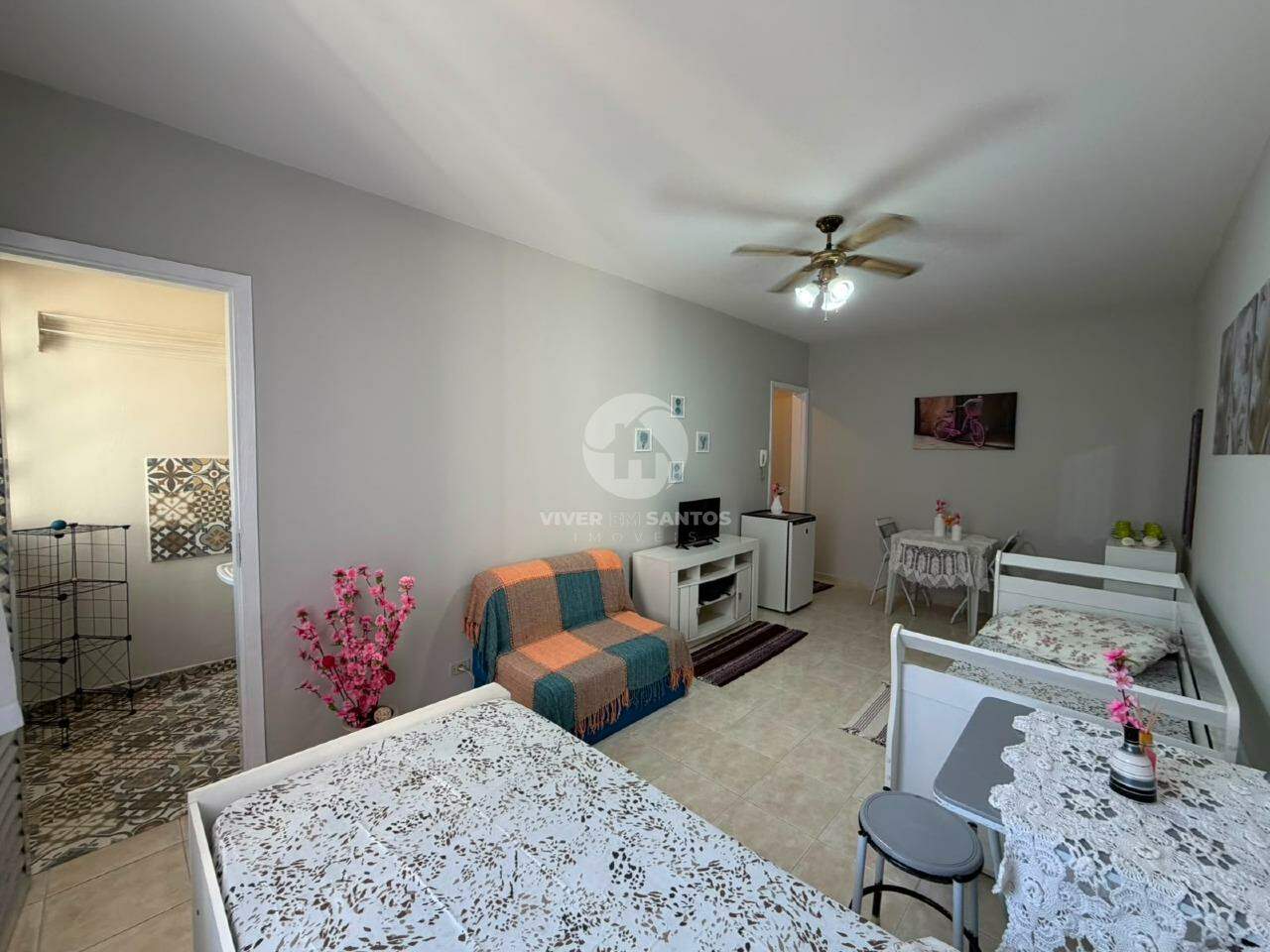 Apartamento tipo Sala Living à venda no Bairro do Embaré em Embaré, Santos — foto 4