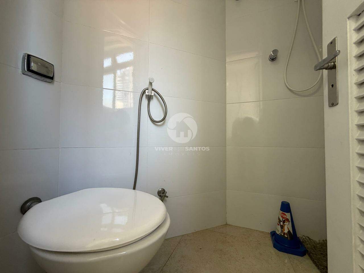 Apartamento 2 Dormitórios, 1 Vaga e Vista Permanente para o Mar no Embaré - Santos/SP em Embaré, Santos — foto 27