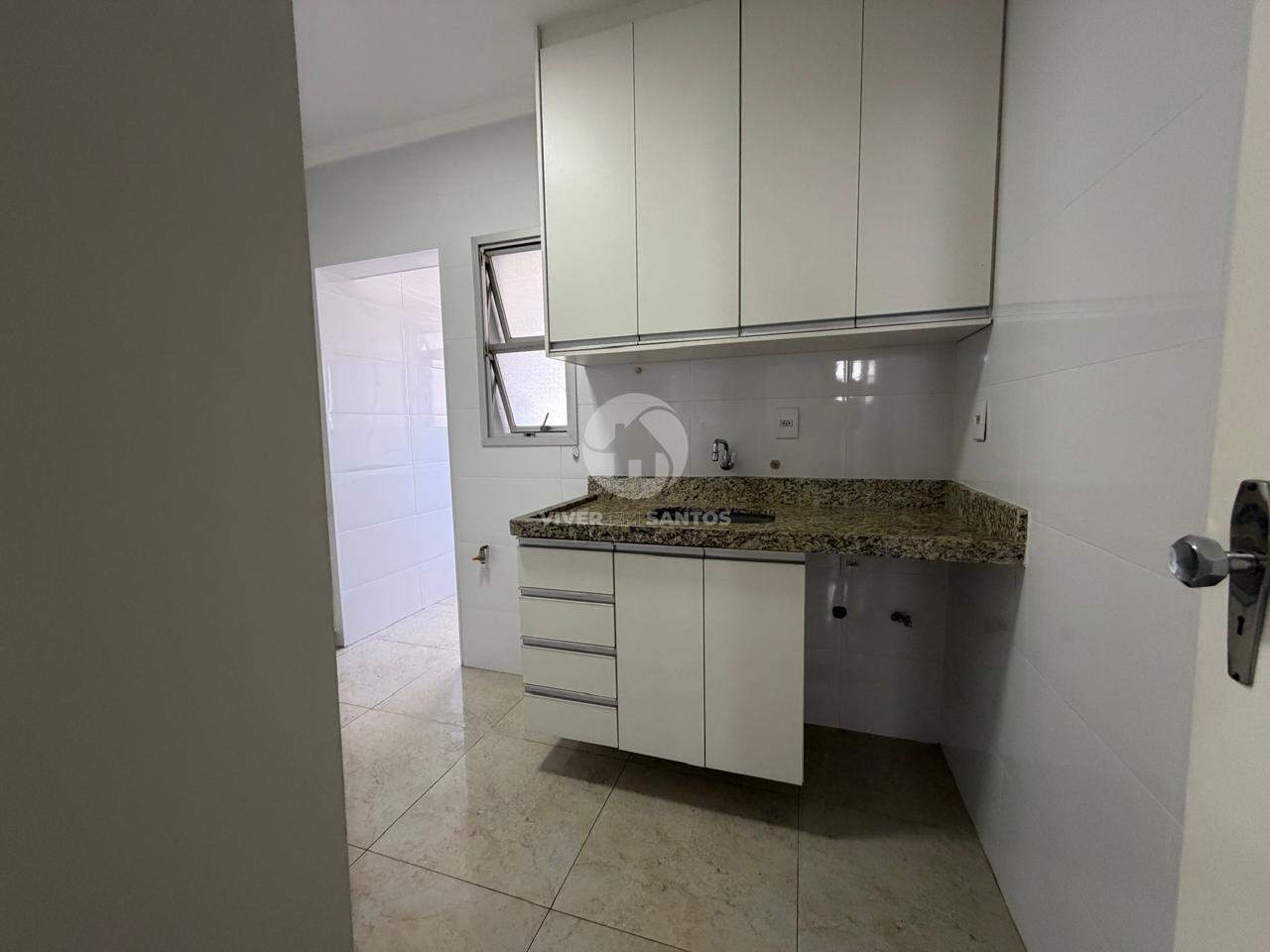 Apartamento 2 Dormitórios, 1 Vaga e Vista Permanente para o Mar no Embaré - Santos/SP em Embaré, Santos — foto 20