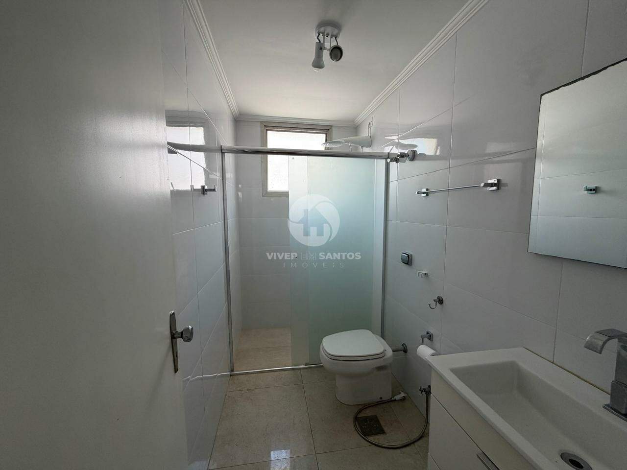 Apartamento 2 Dormitórios, 1 Vaga e Vista Permanente para o Mar no Embaré - Santos/SP em Embaré, Santos — foto 18