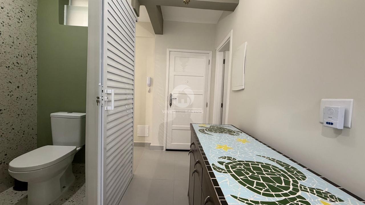 Apartamento 3 Dormitórios, Amplo e Próximo ao Aquário na Ponta da Praia - Santos SP em Ponta da Praia, Santos — foto 9