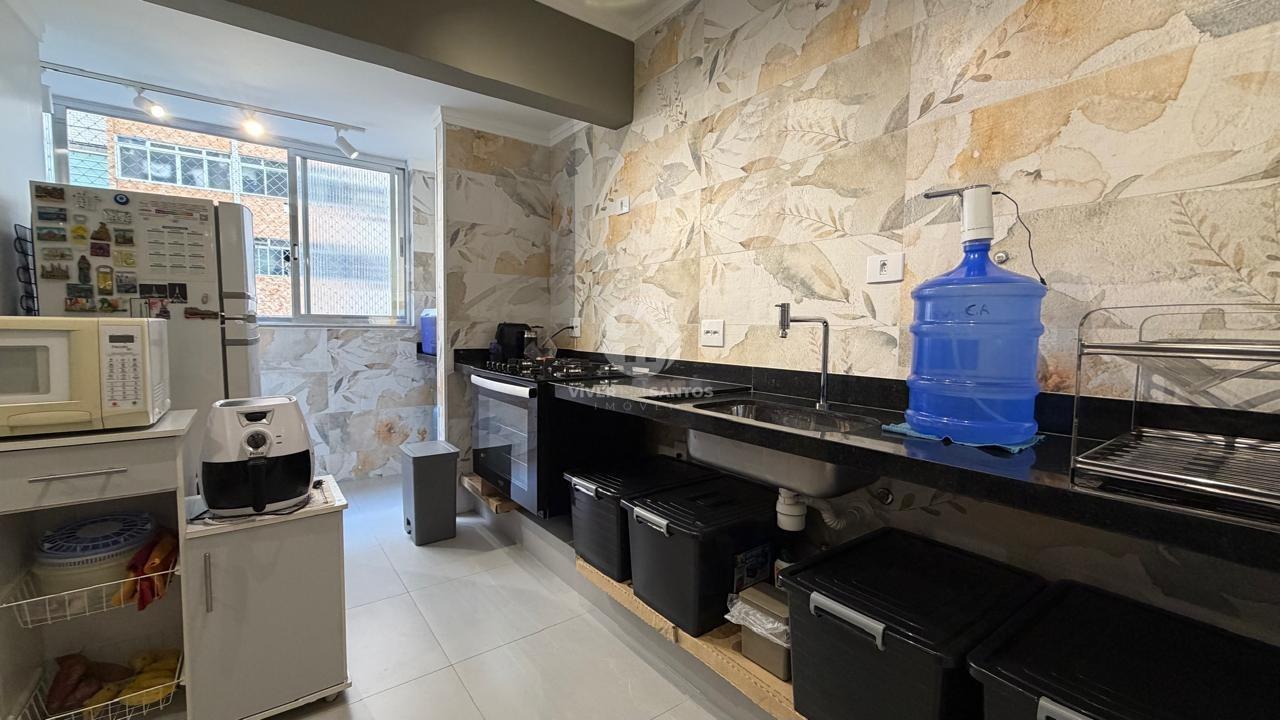 Apartamento 3 Dormitórios, Amplo e Próximo ao Aquário na Ponta da Praia - Santos SP em Ponta da Praia, Santos — foto 27