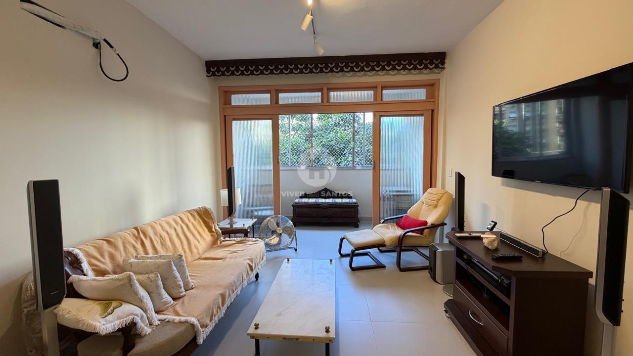 Apartamento 3 Dormitórios, Amplo e Próximo ao Aquário na Ponta da Praia - Santos SP em Ponta da Praia, Santos — foto 4
