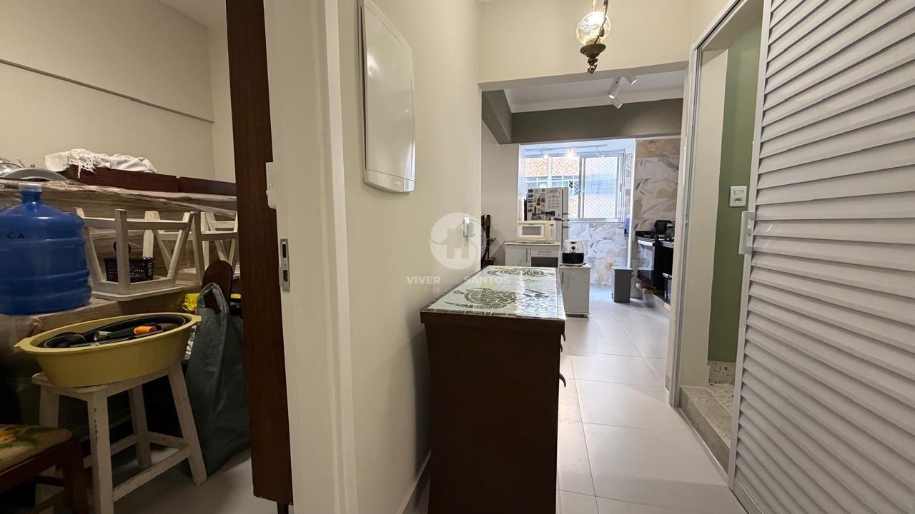 Apartamento 3 Dormitórios, Amplo e Próximo ao Aquário na Ponta da Praia - Santos SP em Ponta da Praia, Santos — foto 10