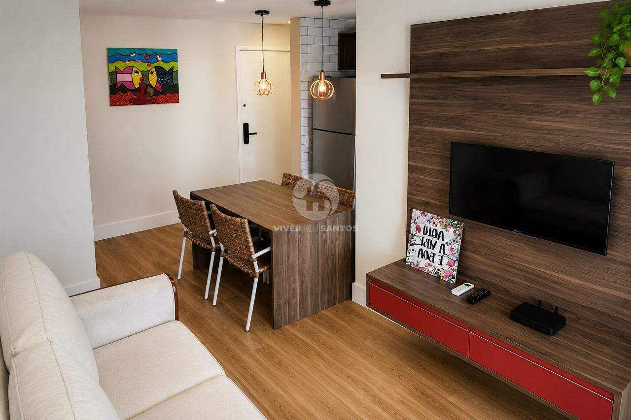 Apartamento 1 Dormitório, Suíte e Lazer Completo no José Menino - Santos/SP em José Menino, Santos — foto 4