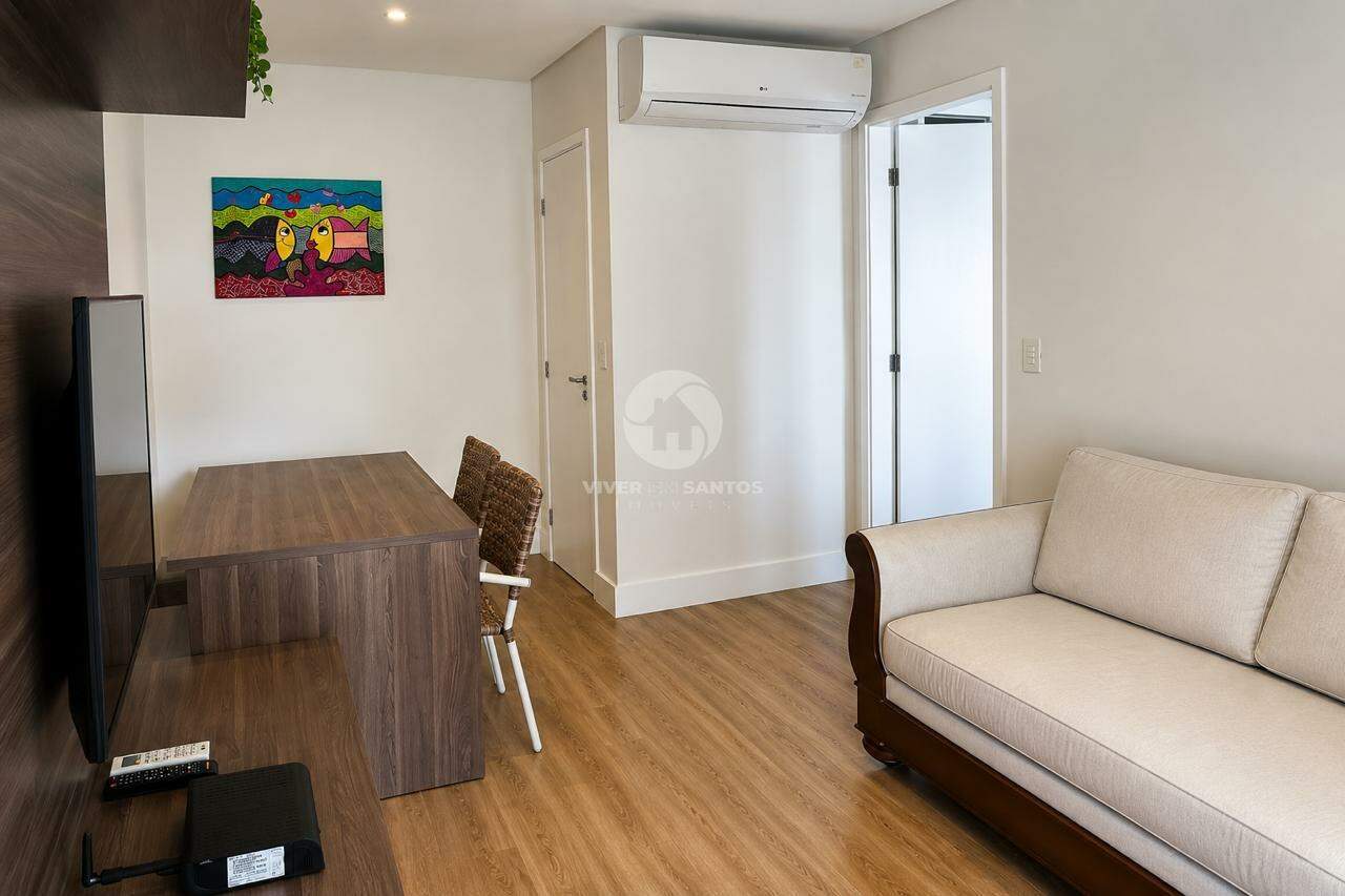 Apartamento 1 Dormitório, Suíte e Lazer Completo no José Menino - Santos/SP em José Menino, Santos — foto 3