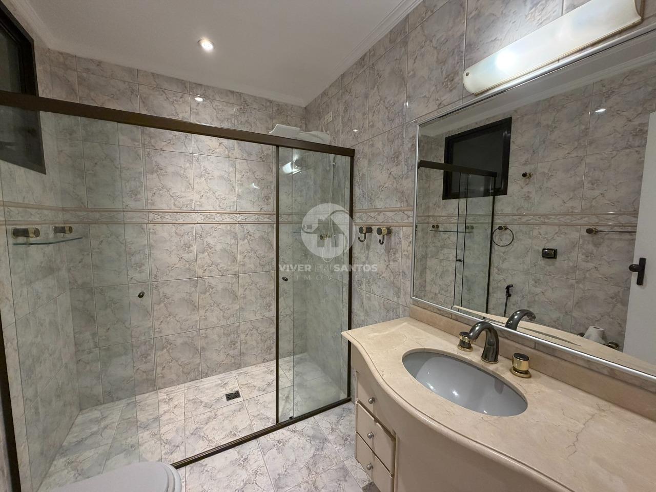 Apartamento 4 Dormitórios, 2 Suítes e 3 Vagas no Boqueirão - Santos/SP em Boqueirão, Santos — foto 17