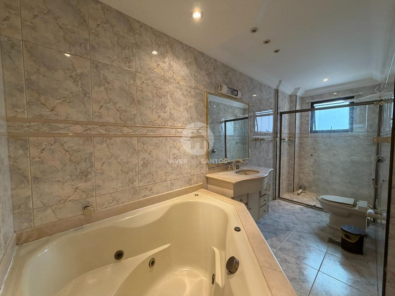 Apartamento 4 Dormitórios, 2 Suítes e 3 Vagas no Boqueirão - Santos/SP em Boqueirão, Santos — foto 10