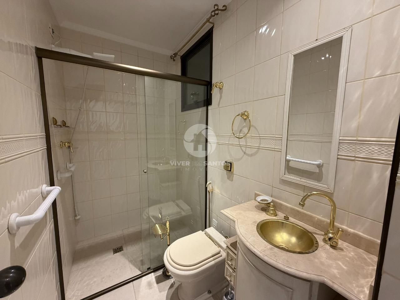 Apartamento 4 Dormitórios, 2 Suítes e 3 Vagas no Boqueirão - Santos/SP em Boqueirão, Santos — foto 13