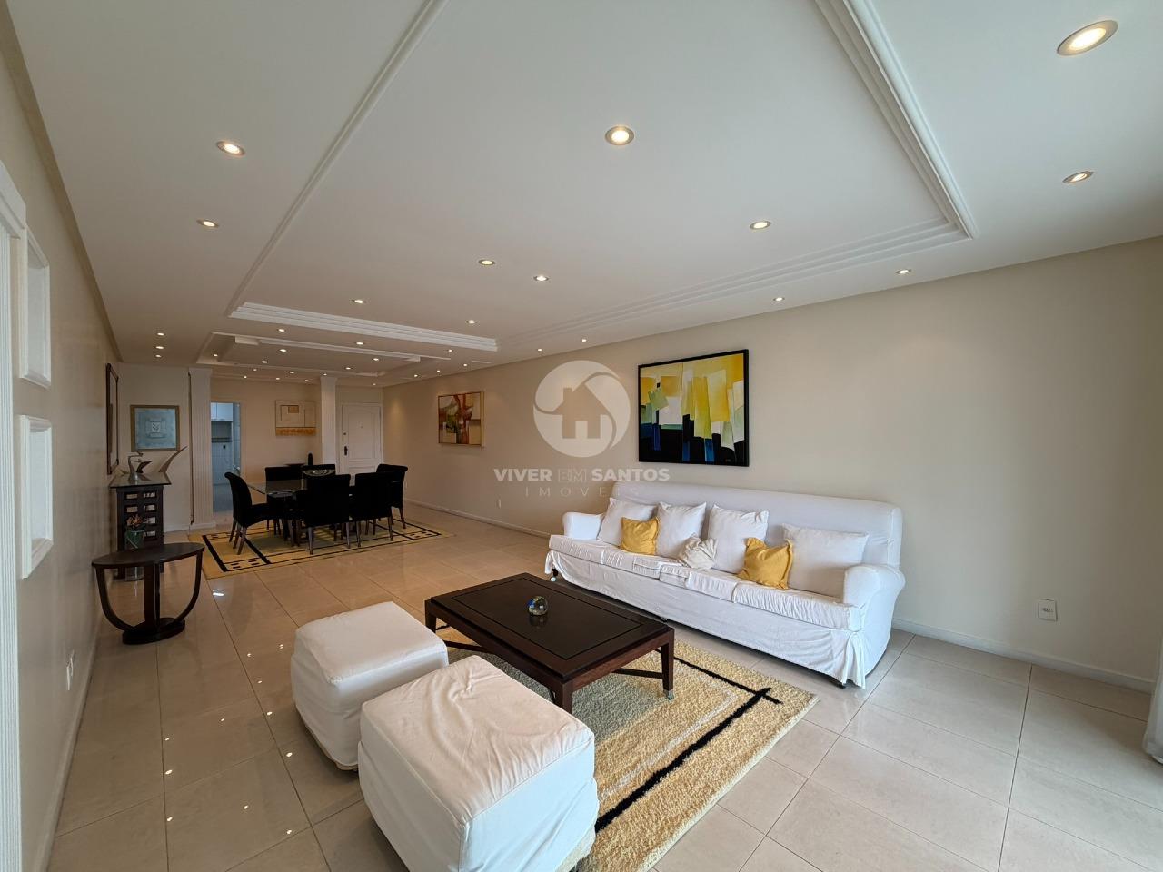 Apartamento 4 Dormitórios, 2 Suítes e 3 Vagas no Boqueirão - Santos/SP em Boqueirão, Santos — foto 4