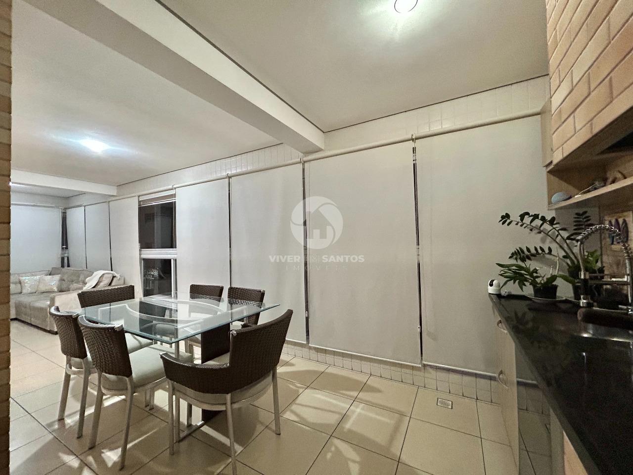 Apartamento 2 Suítes, Porteira Fechada no Castell Due Piazze - Gonzaga - Santos SP em Gonzaga, Santos — foto 4