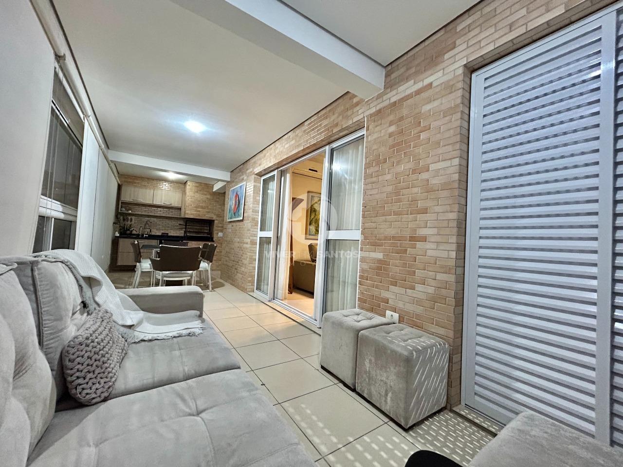 Apartamento 2 Suítes, Porteira Fechada no Castell Due Piazze - Gonzaga - Santos SP em Gonzaga, Santos — foto 2