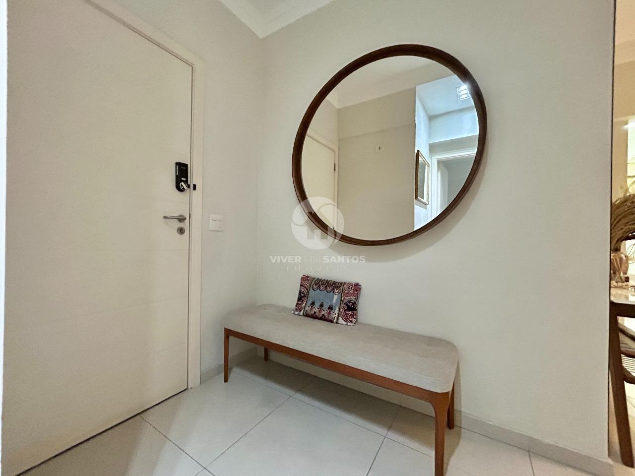 Apartamento 2 Suítes, Porteira Fechada no Castell Due Piazze - Gonzaga - Santos SP em Gonzaga, Santos — foto 8