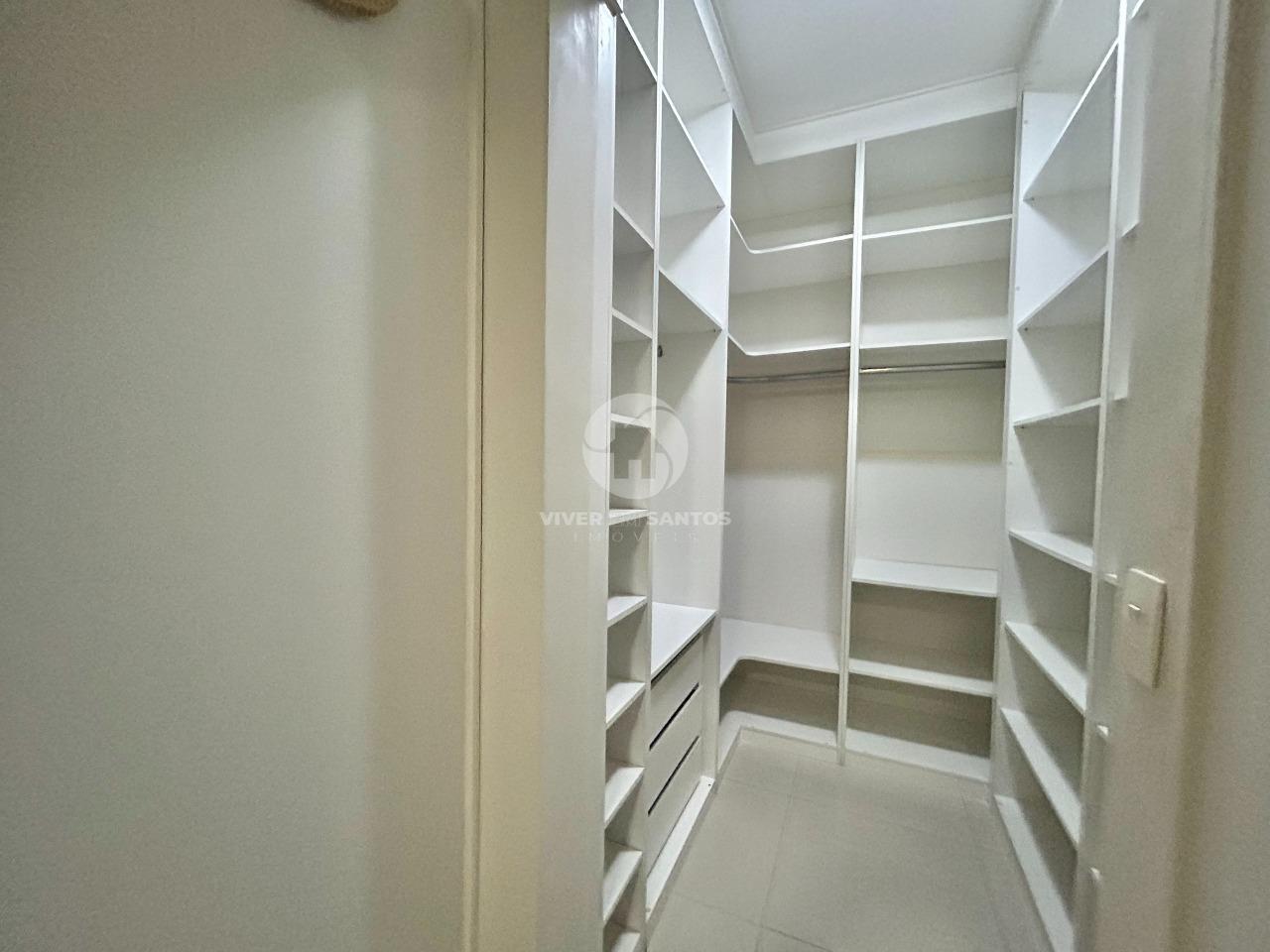 Apartamento 2 Suítes, Porteira Fechada no Castell Due Piazze - Gonzaga - Santos SP em Gonzaga, Santos — foto 13