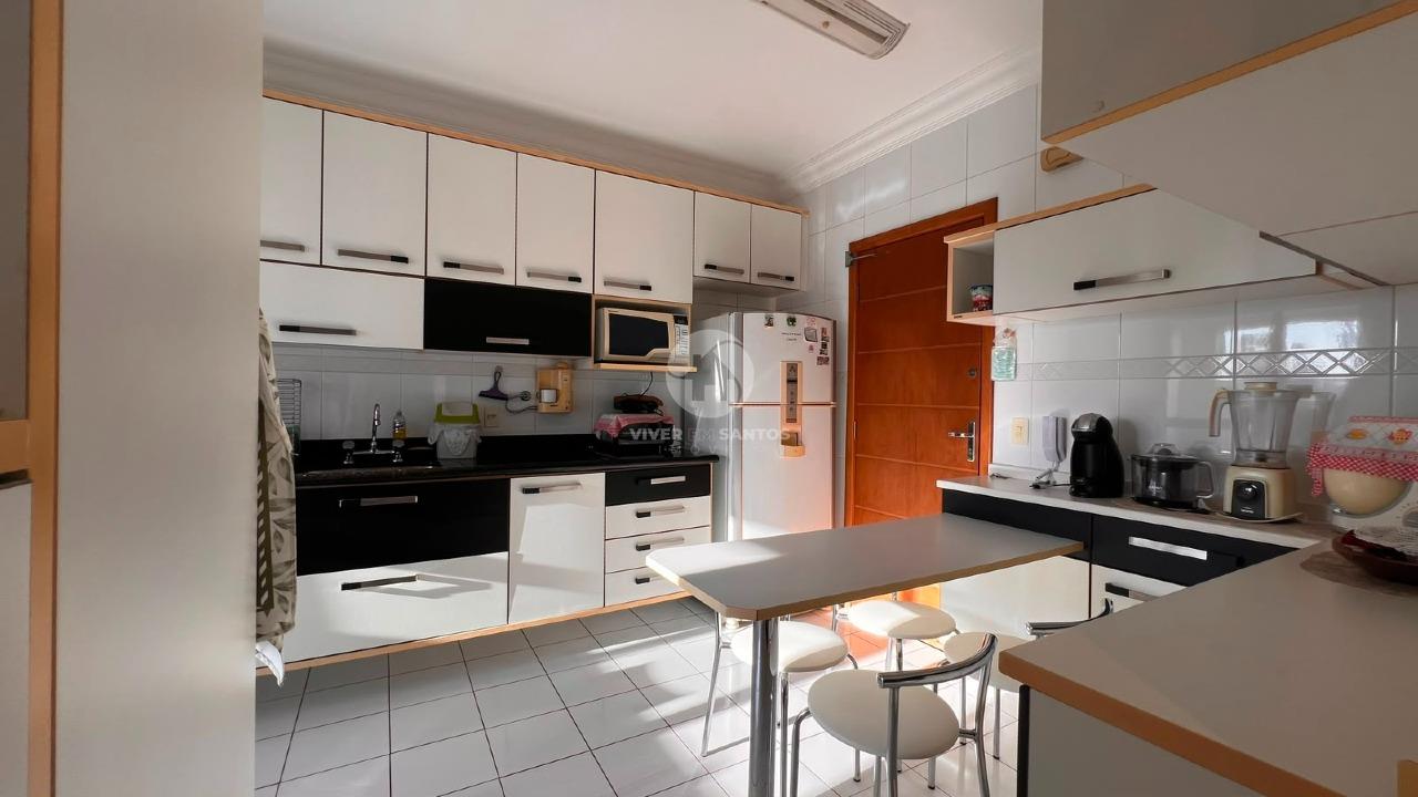 Apartamento 3 Dormitórios, 2 Vagas e Vista para o Mar no Embaré - Santos SP em Embaré, Santos — foto 25