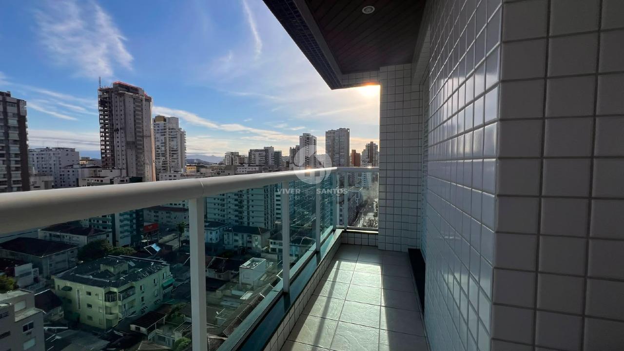 Apartamento 3 Dormitórios, 2 Vagas e Vista para o Mar no Embaré - Santos SP em Embaré, Santos — foto 9