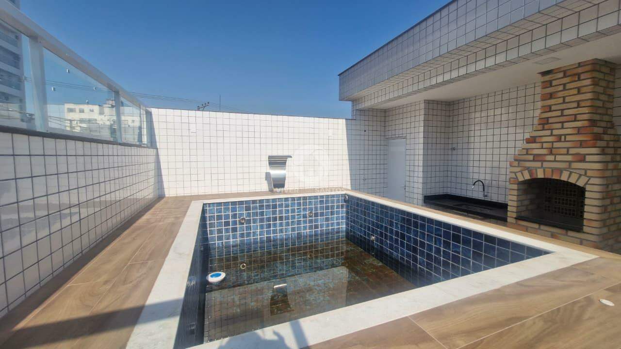 CASA SOBREPOSTA ALTA COM 3 SUÍTES, PISCINA E 2 VAGAS NO EMBARÉ – SANTOS/SP em Aparecida, Santos — foto 3