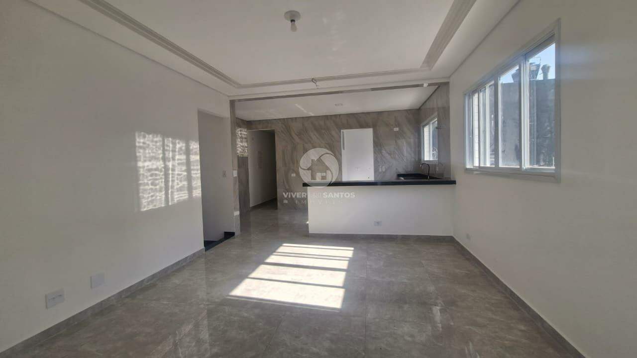 CASA SOBREPOSTA ALTA COM 3 SUÍTES, PISCINA E 2 VAGAS NO EMBARÉ – SANTOS/SP em Aparecida, Santos — foto 4