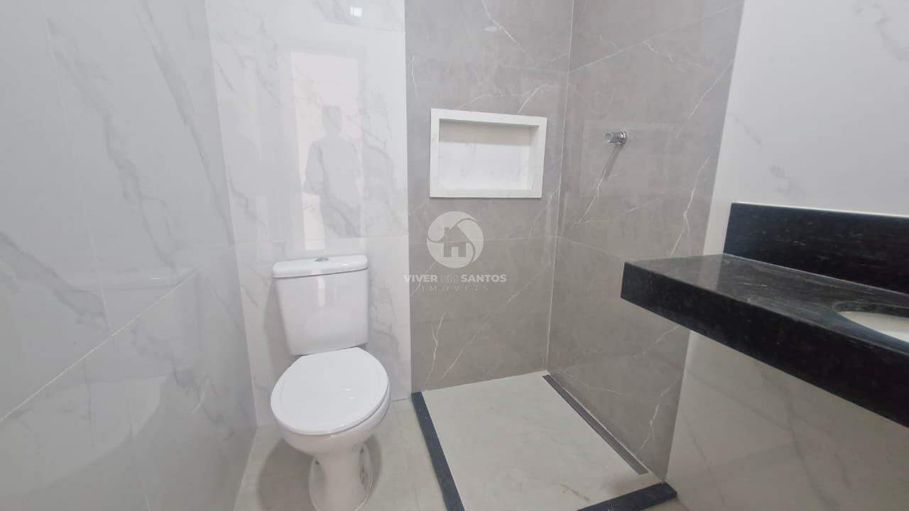 CASA SOBREPOSTA ALTA COM 3 SUÍTES, PISCINA E 2 VAGAS NO EMBARÉ – SANTOS/SP em Aparecida, Santos — foto 7