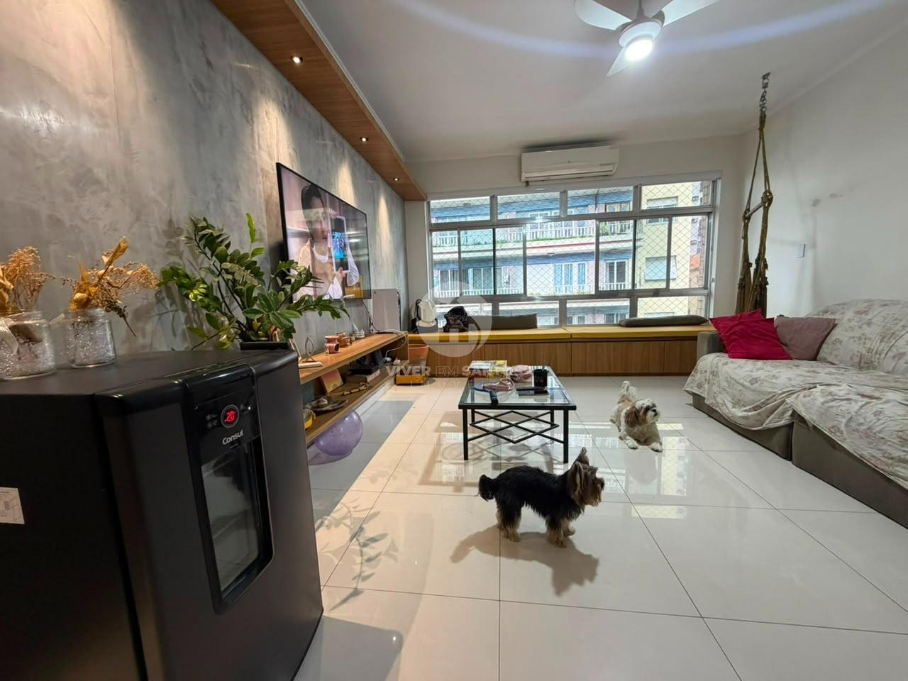 Apartamento 3 Dormitórios, 2 Vagas em Box e Frente Mar na Ponta da Praia - Santos SP em Ponta da Praia, Santos — foto 2