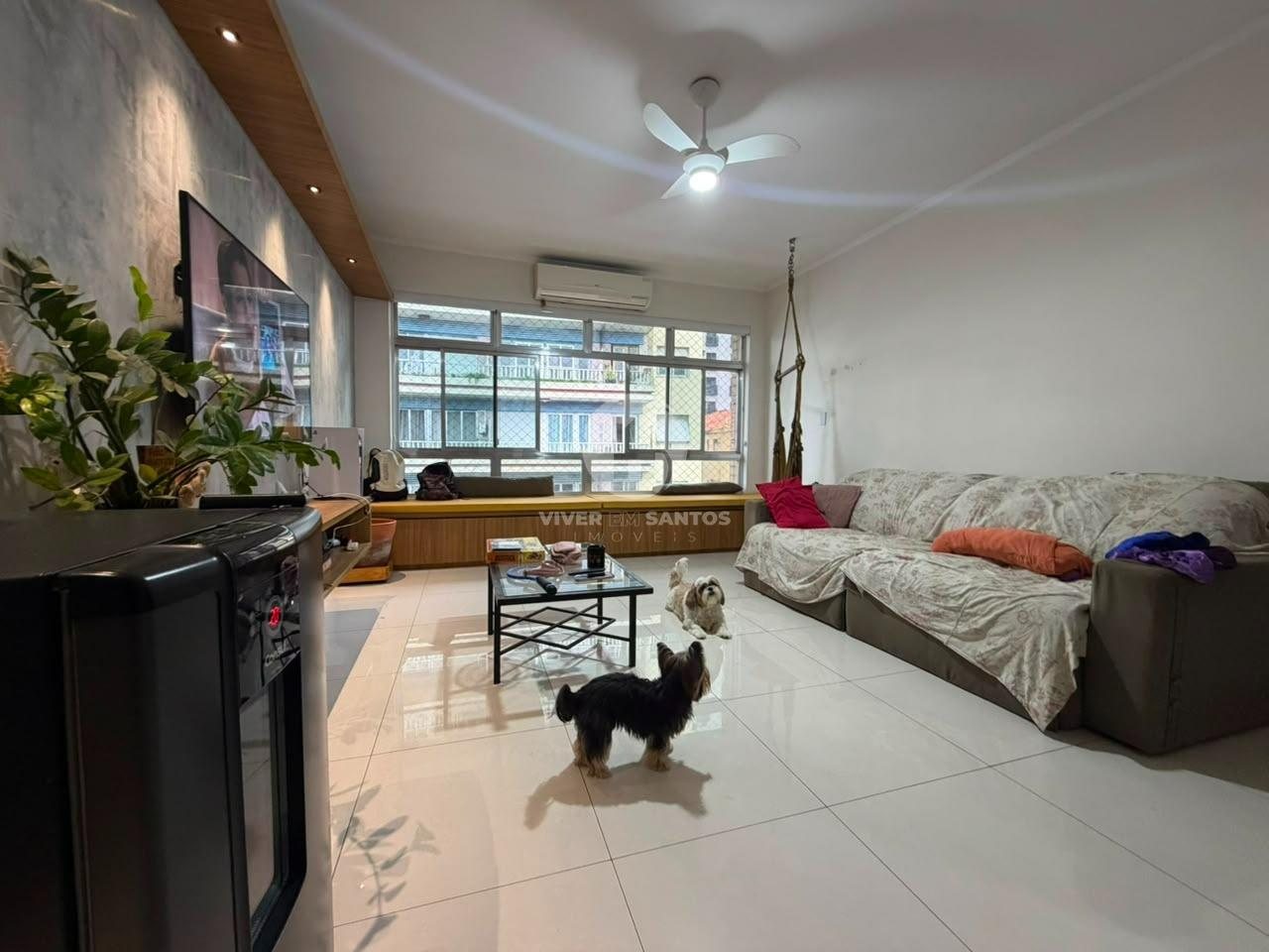 Apartamento 3 Dormitórios, 2 Vagas em Box e Frente Mar na Ponta da Praia - Santos SP em Ponta da Praia, Santos — foto 3