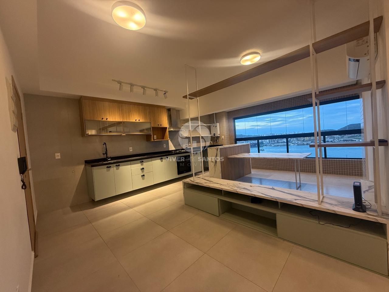 Apartamento 2 Dormitórios, Suíte, Varanda Gourmet e Vista Mar na Ponta da Praia - Santos SP em Ponta da Praia, Santos — foto 5