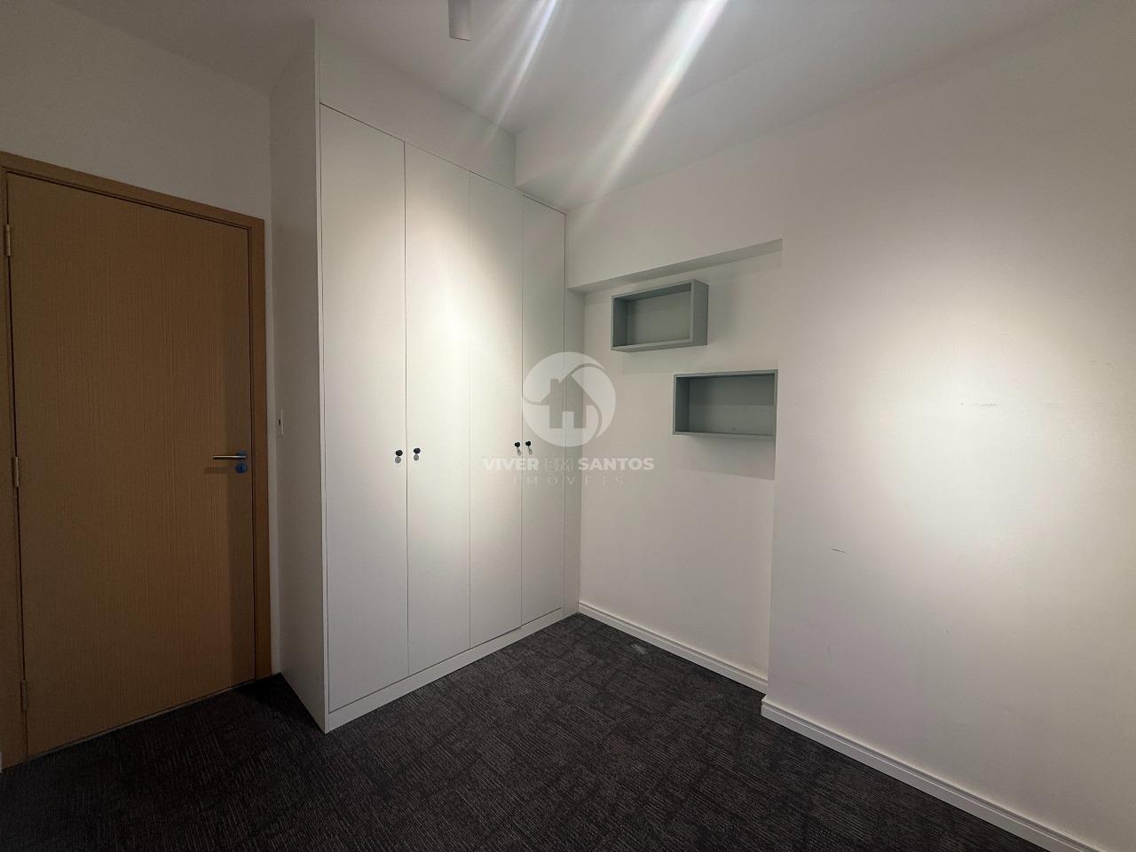 Apartamento 2 Dormitórios, Suíte, Varanda Gourmet e Vista Mar na Ponta da Praia - Santos SP em Ponta da Praia, Santos — foto 17