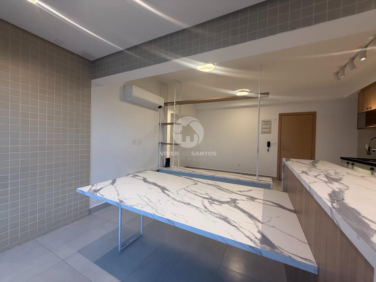 Apartamento 2 Dormitórios, Suíte, Varanda Gourmet e Vista Mar na Ponta da Praia - Santos SP em Ponta da Praia, Santos — foto 10