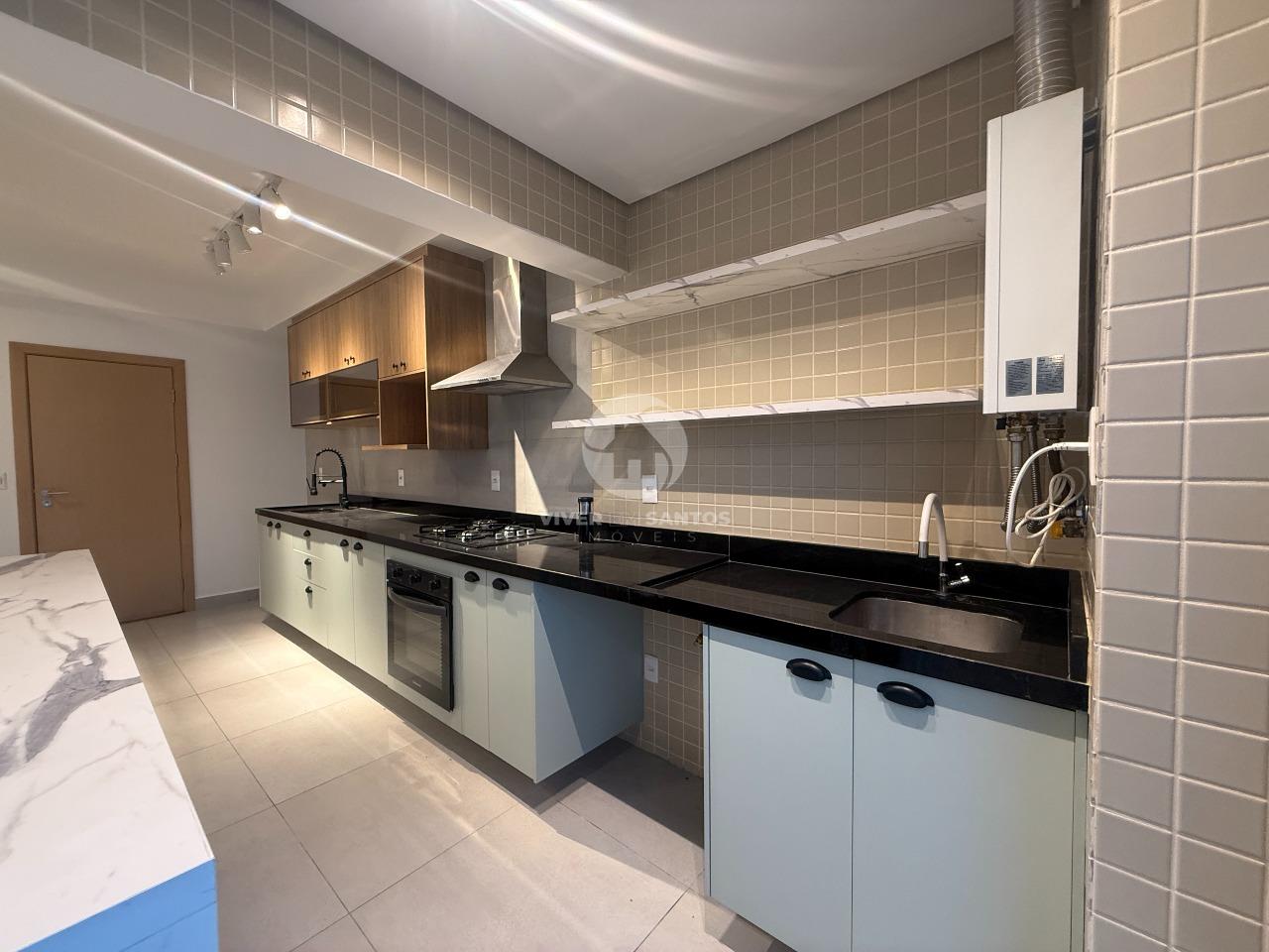 Apartamento 2 Dormitórios, Suíte, Varanda Gourmet e Vista Mar na Ponta da Praia - Santos SP em Ponta da Praia, Santos — foto 8