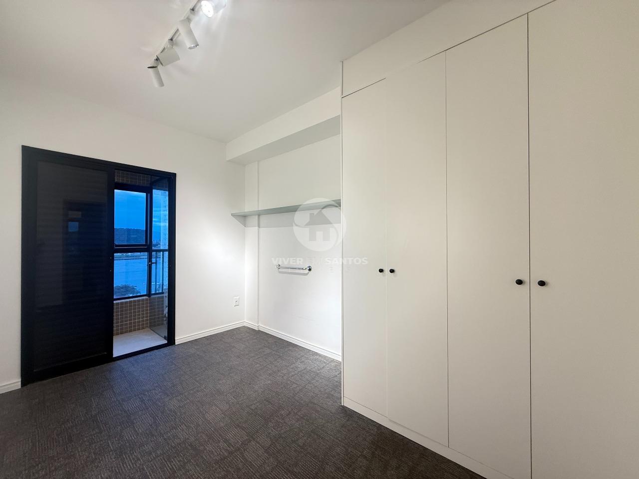 Apartamento 2 Dormitórios, Suíte, Varanda Gourmet e Vista Mar na Ponta da Praia - Santos SP em Ponta da Praia, Santos — foto 19