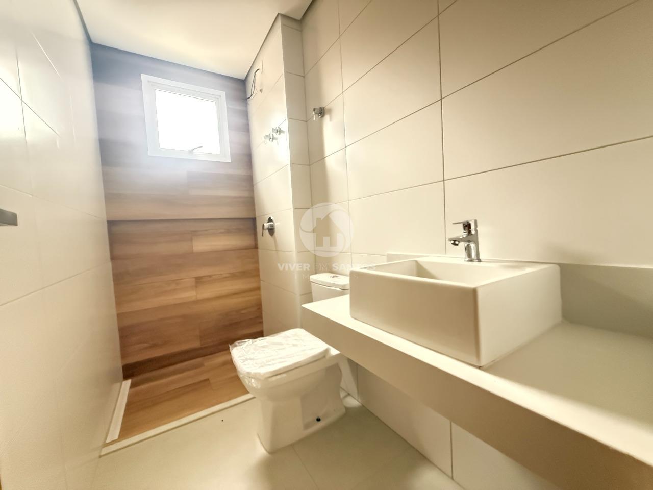 Apartamento 3 Dormitórios, 2 Vagas, Varanda Gourmet e Vista Mar na Aparecida - Santos SP em Aparecida, Santos — foto 13