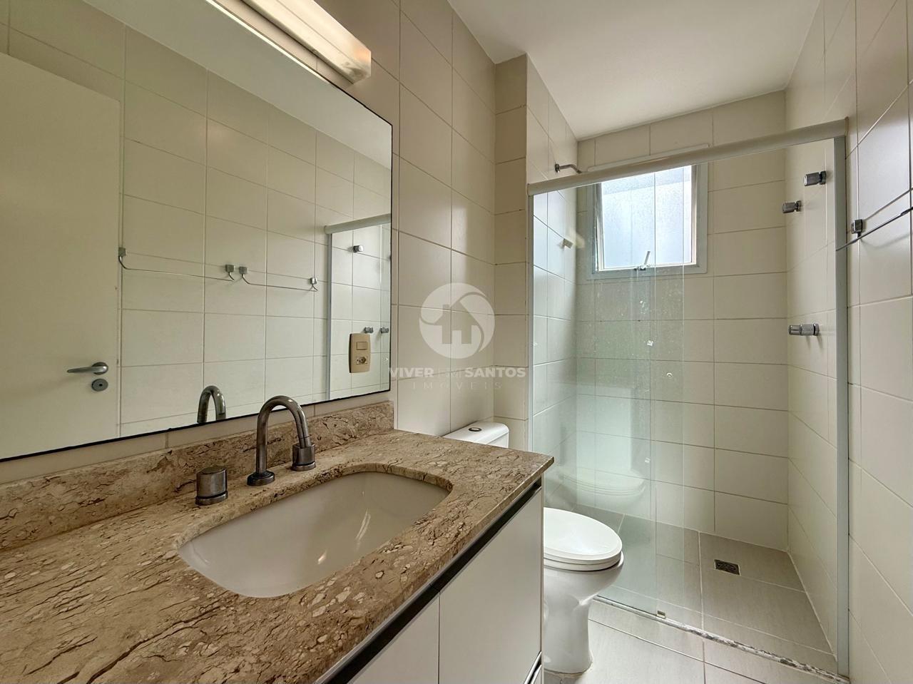 Apartamento 3 Dormitórios, Vista Livre e Lazer Completo na Vila Rica - Santos SP em Boqueirão, Santos — foto 13