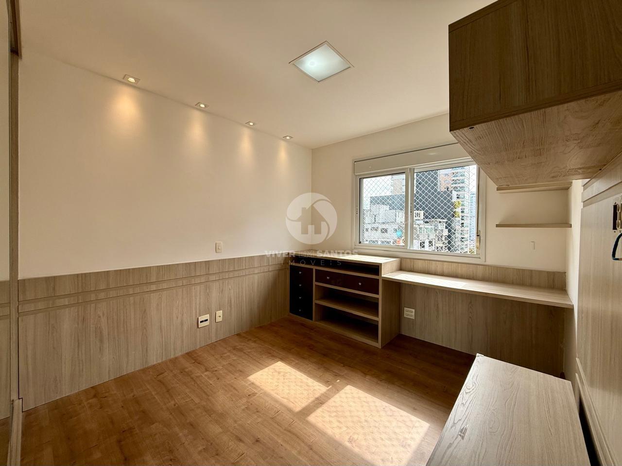 Apartamento 3 Dormitórios, Vista Livre e Lazer Completo na Vila Rica - Santos SP em Boqueirão, Santos — foto 24