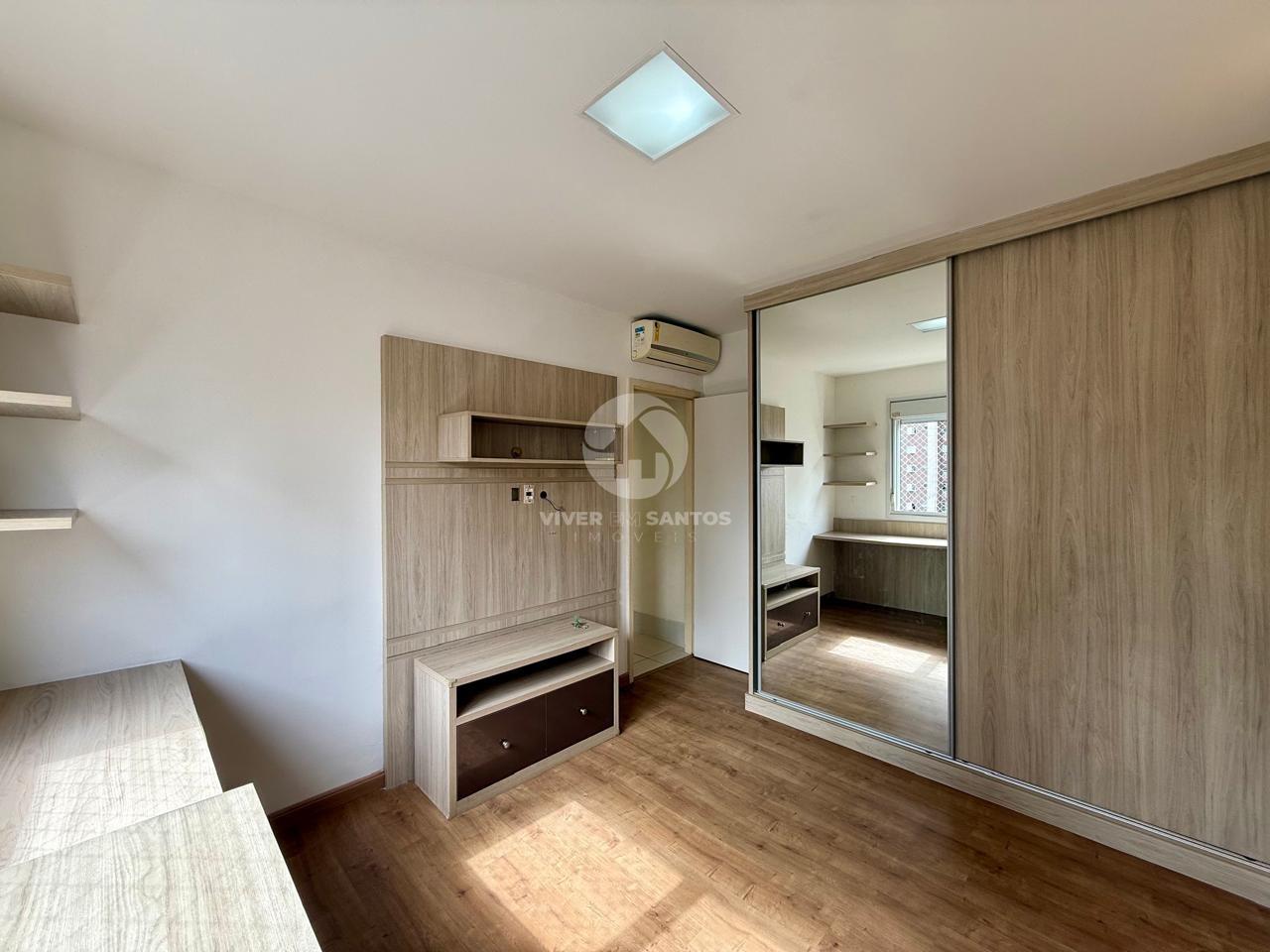 Apartamento 3 Dormitórios, Vista Livre e Lazer Completo na Vila Rica - Santos SP em Boqueirão, Santos — foto 26