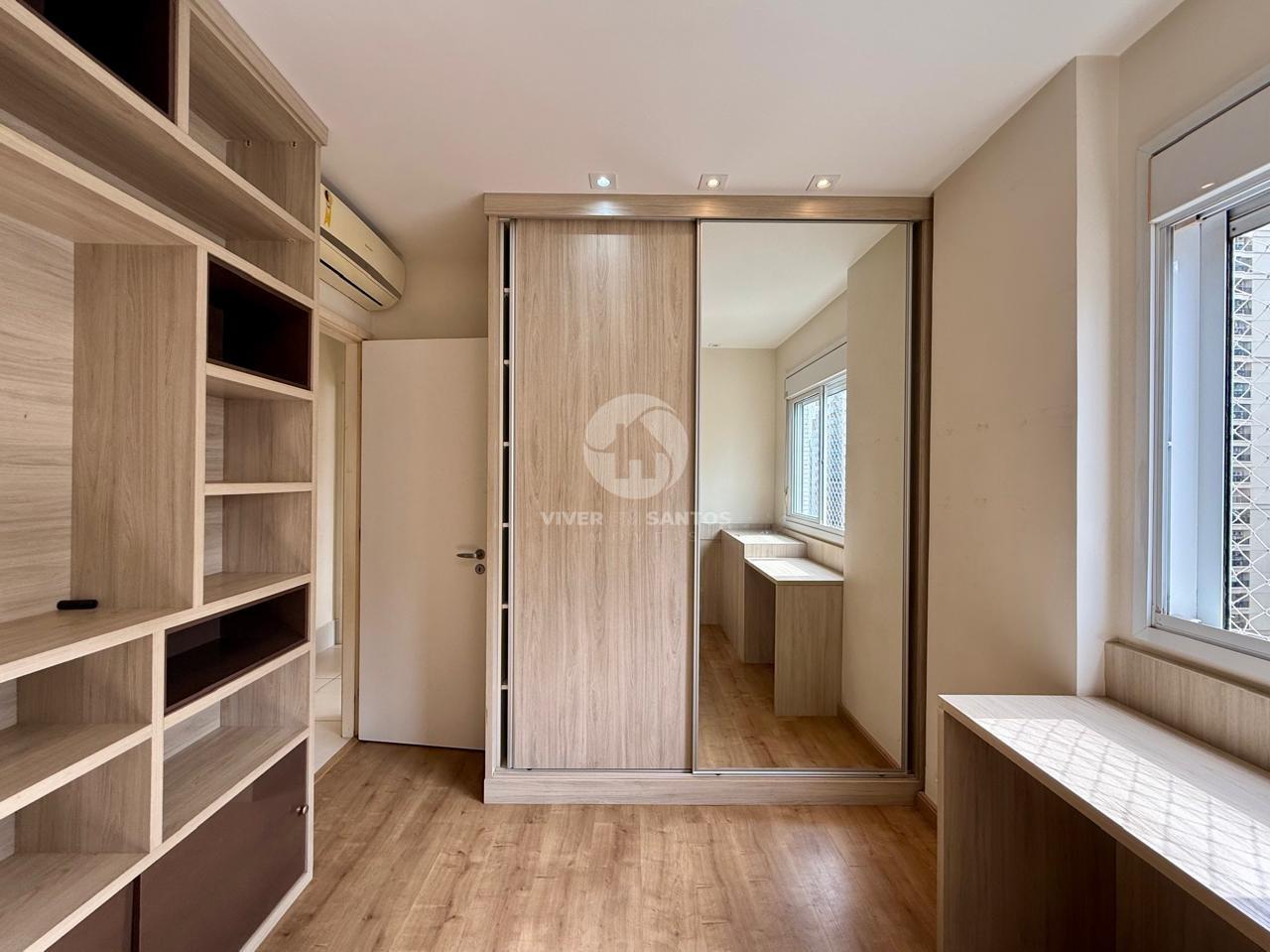 Apartamento 3 Dormitórios, Vista Livre e Lazer Completo na Vila Rica - Santos SP em Boqueirão, Santos — foto 22