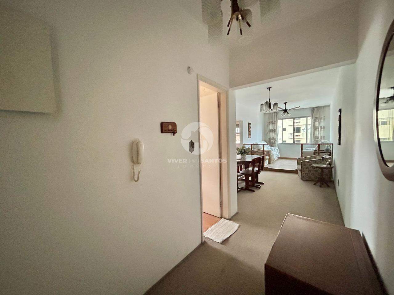 Apartamento 2 Dormitórios, 1 Vaga, Vista Livre e Potencial para Reforma na Ponta da Praia - Santos SP em Ponta da Praia, Santos — foto 4