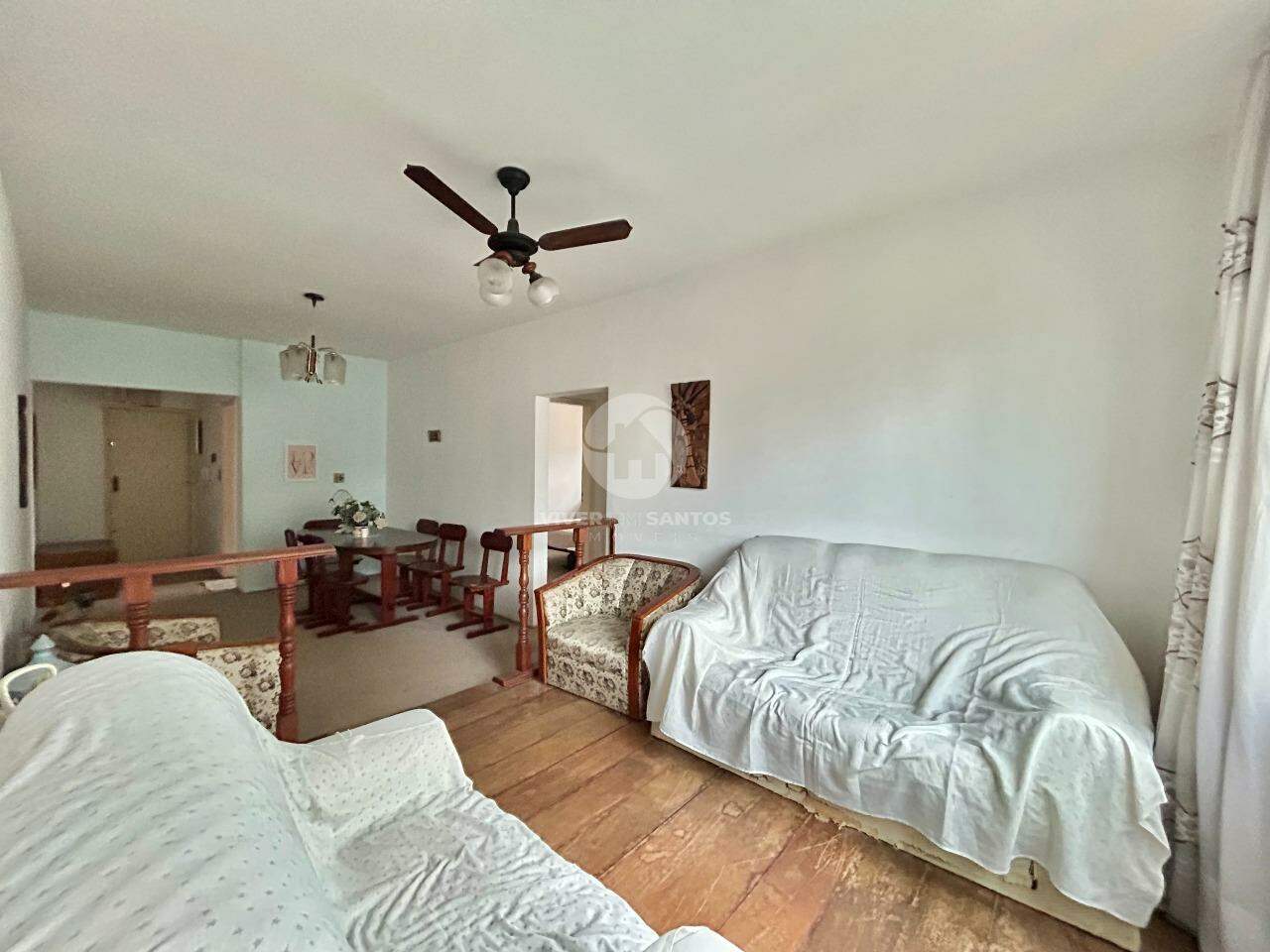 Apartamento 2 Dormitórios, 1 Vaga, Vista Livre e Potencial para Reforma na Ponta da Praia - Santos SP em Ponta da Praia, Santos — foto 3