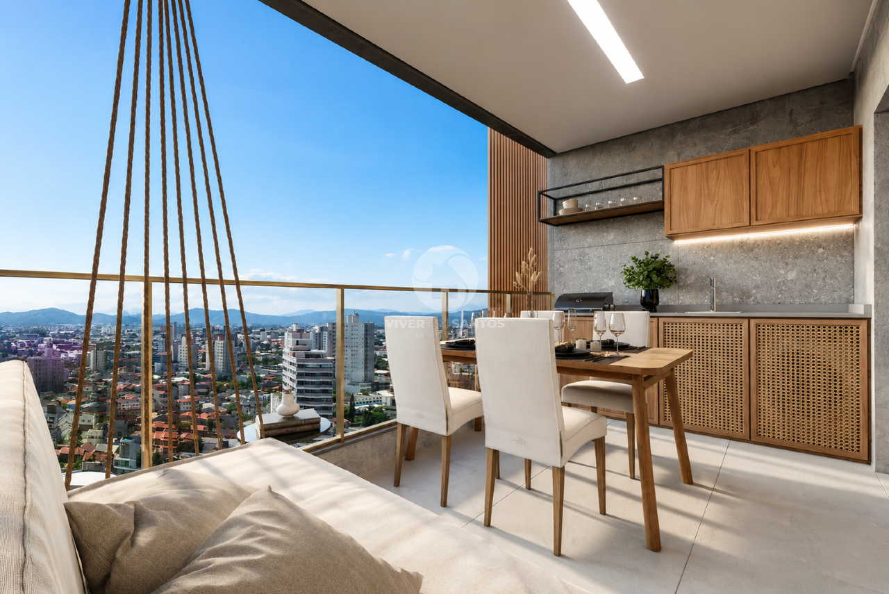 Apartamento 1 Suíte, Varanda Gourmet no Seven Living - Ponta da Praia - Santos SP em Ponta da Praia, Santos — foto 3