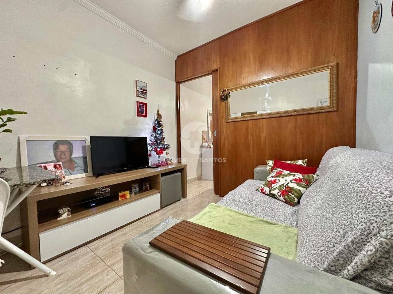 Sala Living, Cozinha Planejada e Quadra da Praia no José Menino - Santos SP em José Menino, Santos — foto 2