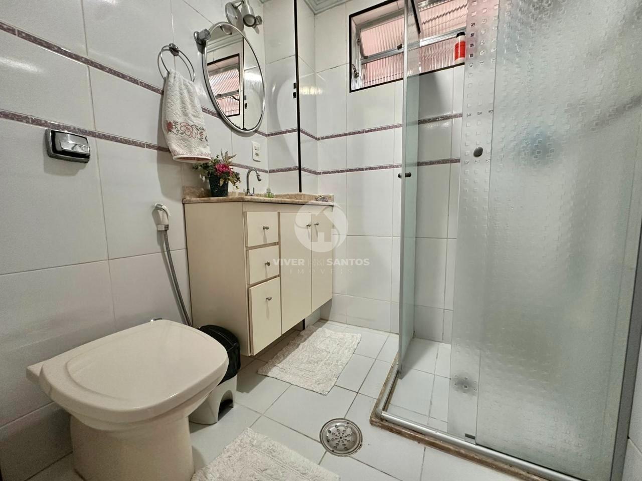 Sala Living, Cozinha Planejada e Quadra da Praia no José Menino - Santos SP em José Menino, Santos — foto 6