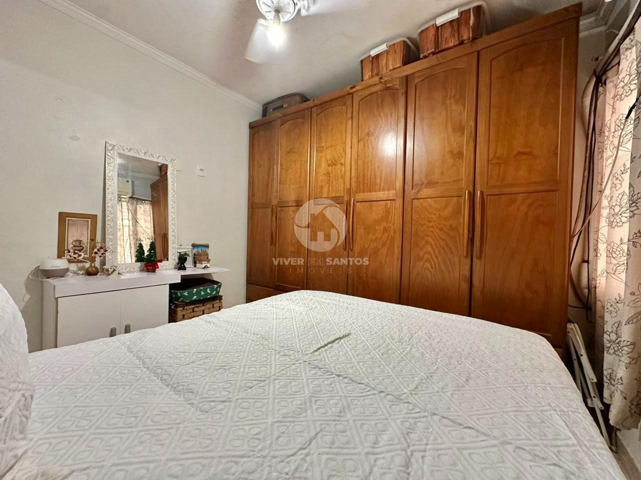 Sala Living, Cozinha Planejada e Quadra da Praia no José Menino - Santos SP em José Menino, Santos — foto 5
