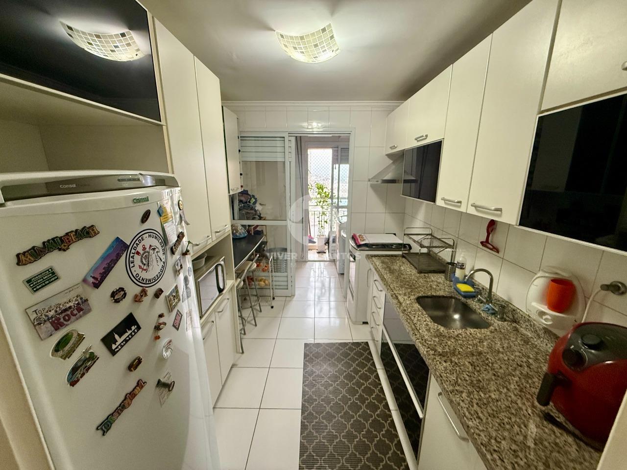 Apartamento 3 Dormitórios, 2 Vagas, Mobiliado e Varanda Gourmet na Ponta da Praia - Santos SP em Ponta da Praia, Santos — foto 12