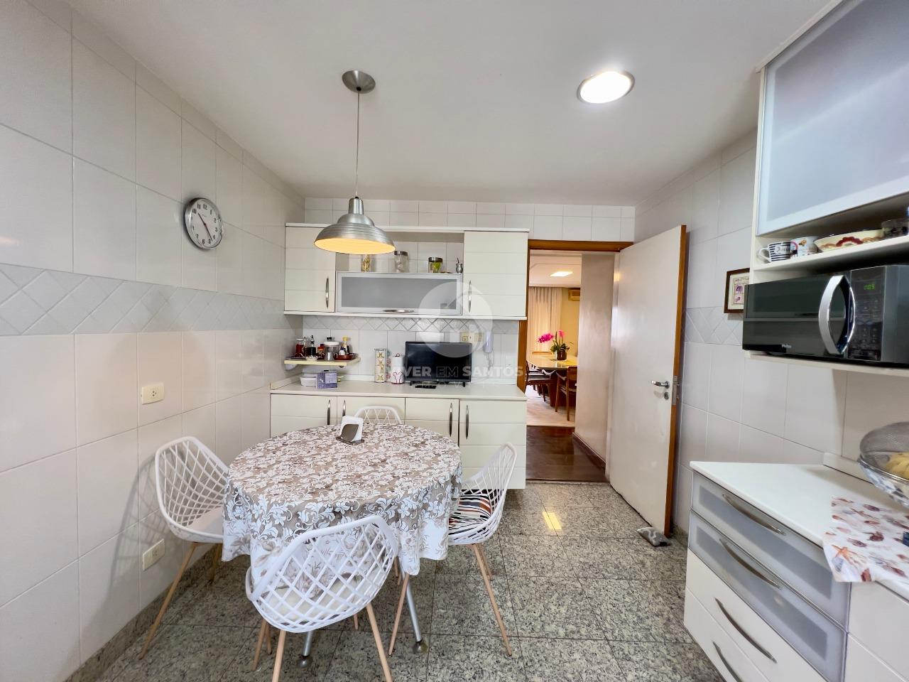 Apartamento 4 Dormitórios, 3 Vagas, Andar Alto e Varanda Gourmet no Boqueirão - Santos SP em Boqueirão, Santos — foto 28