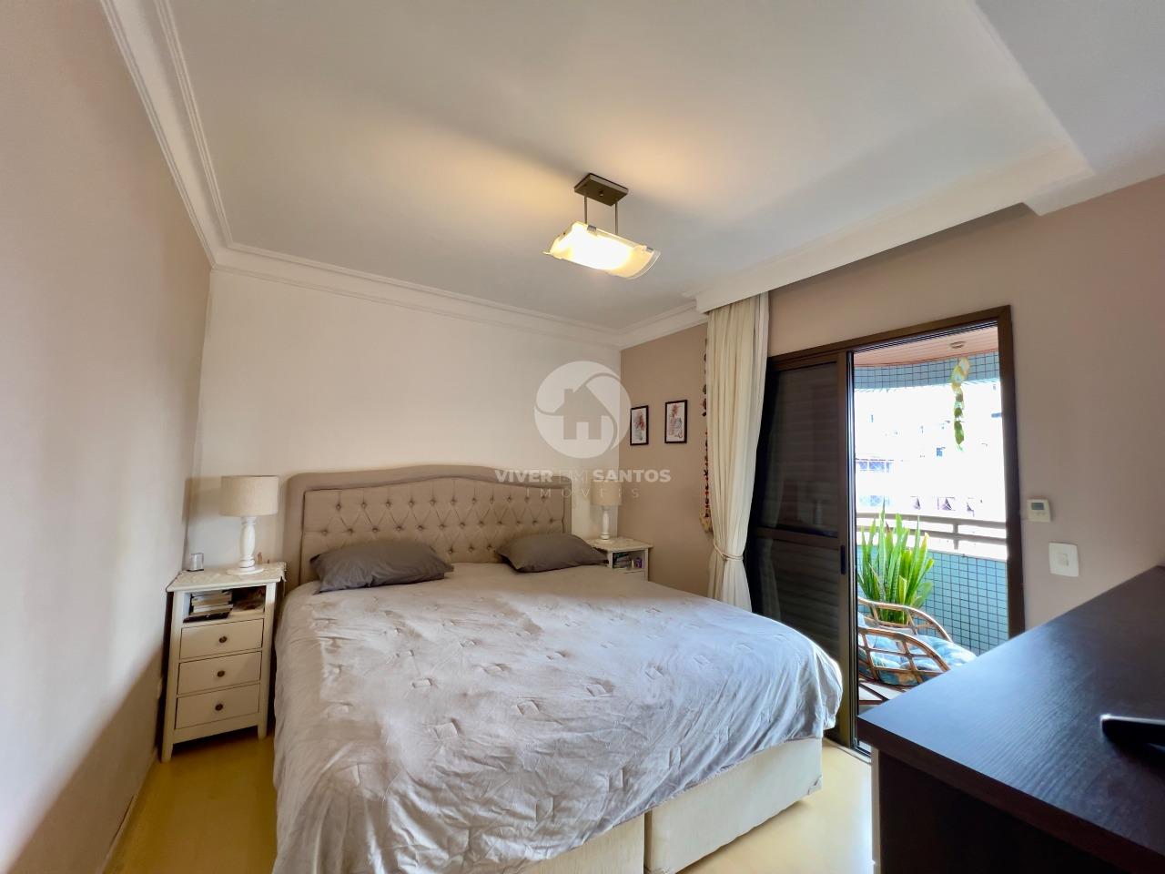 Apartamento 4 Dormitórios, 3 Vagas, Andar Alto e Varanda Gourmet no Boqueirão - Santos SP em Boqueirão, Santos — foto 18
