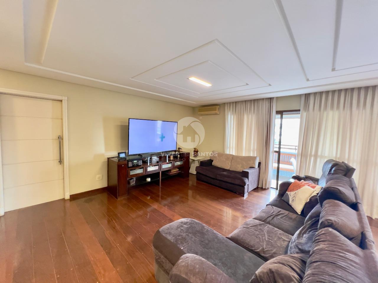 Apartamento 4 Dormitórios, 3 Vagas, Andar Alto e Varanda Gourmet no Boqueirão - Santos SP em Boqueirão, Santos — foto 8