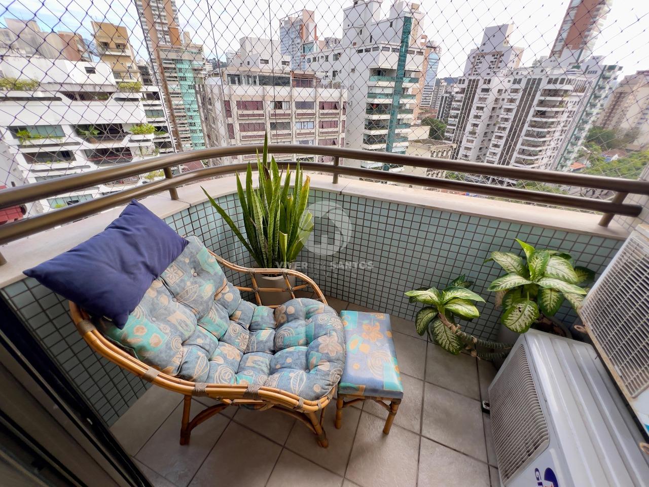 Apartamento 4 Dormitórios, 3 Vagas, Andar Alto e Varanda Gourmet no Boqueirão - Santos SP em Boqueirão, Santos — foto 19
