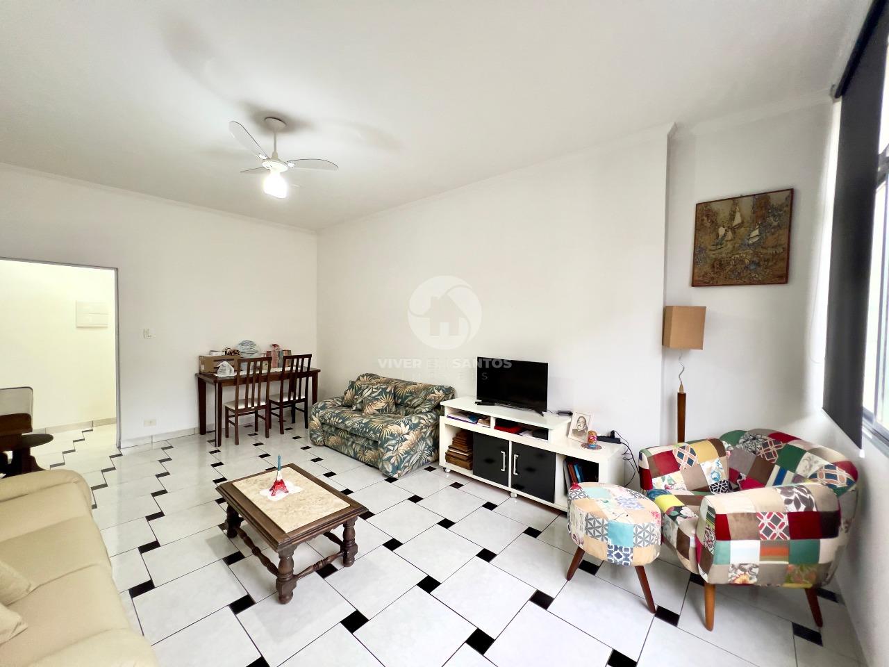 Apartamento 2 Dormitórios, Segunda Quadra da Praia e Potencial para Retrofit no Boqueirão - Santos SP em Boqueirão, Santos — foto 2