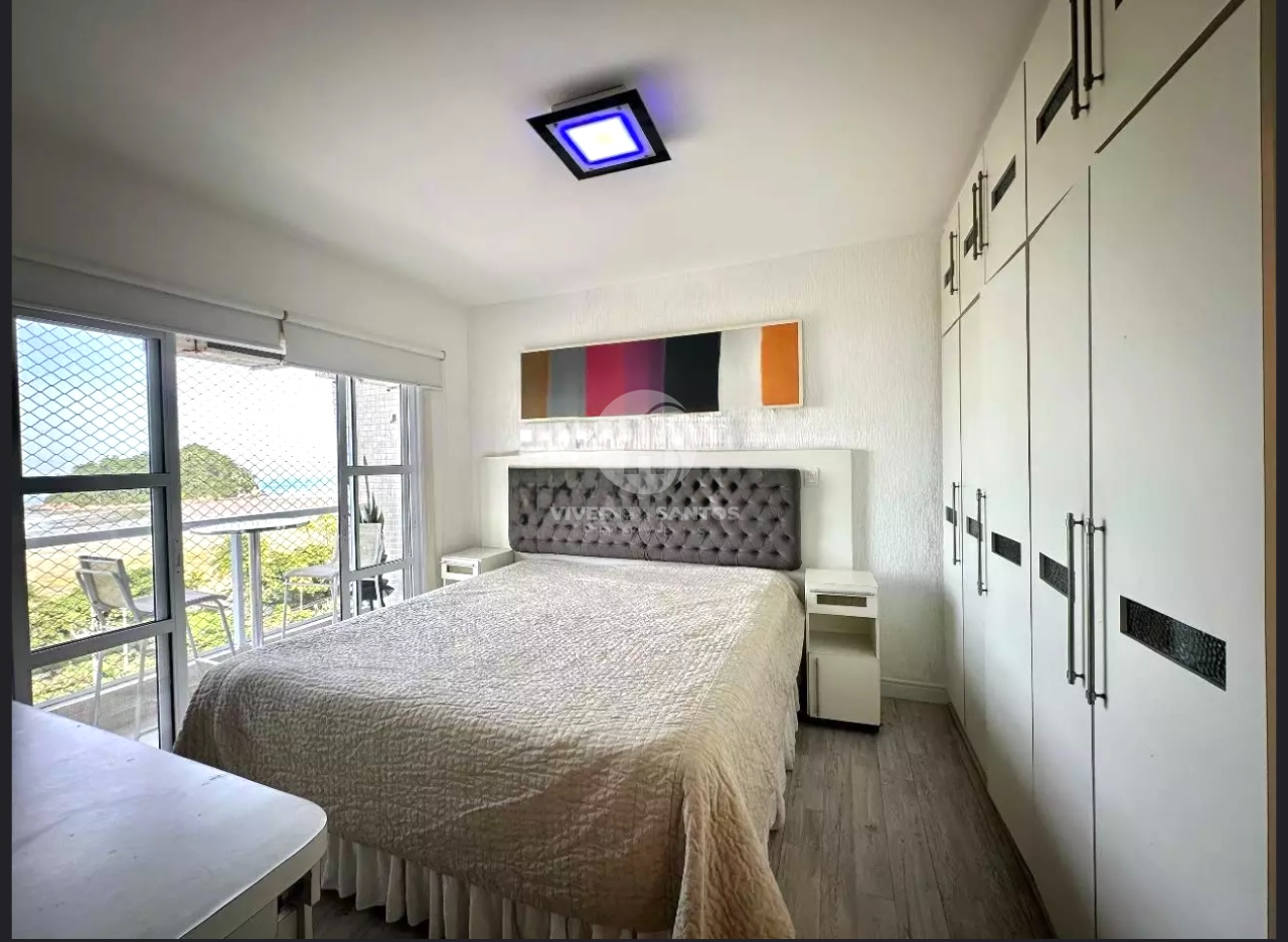 Apartamento 2 Dormitórios, 1 Vaga, Frente Mar e Andar Alto no José Menino - Santos SP em José Menino, Santos — foto 11