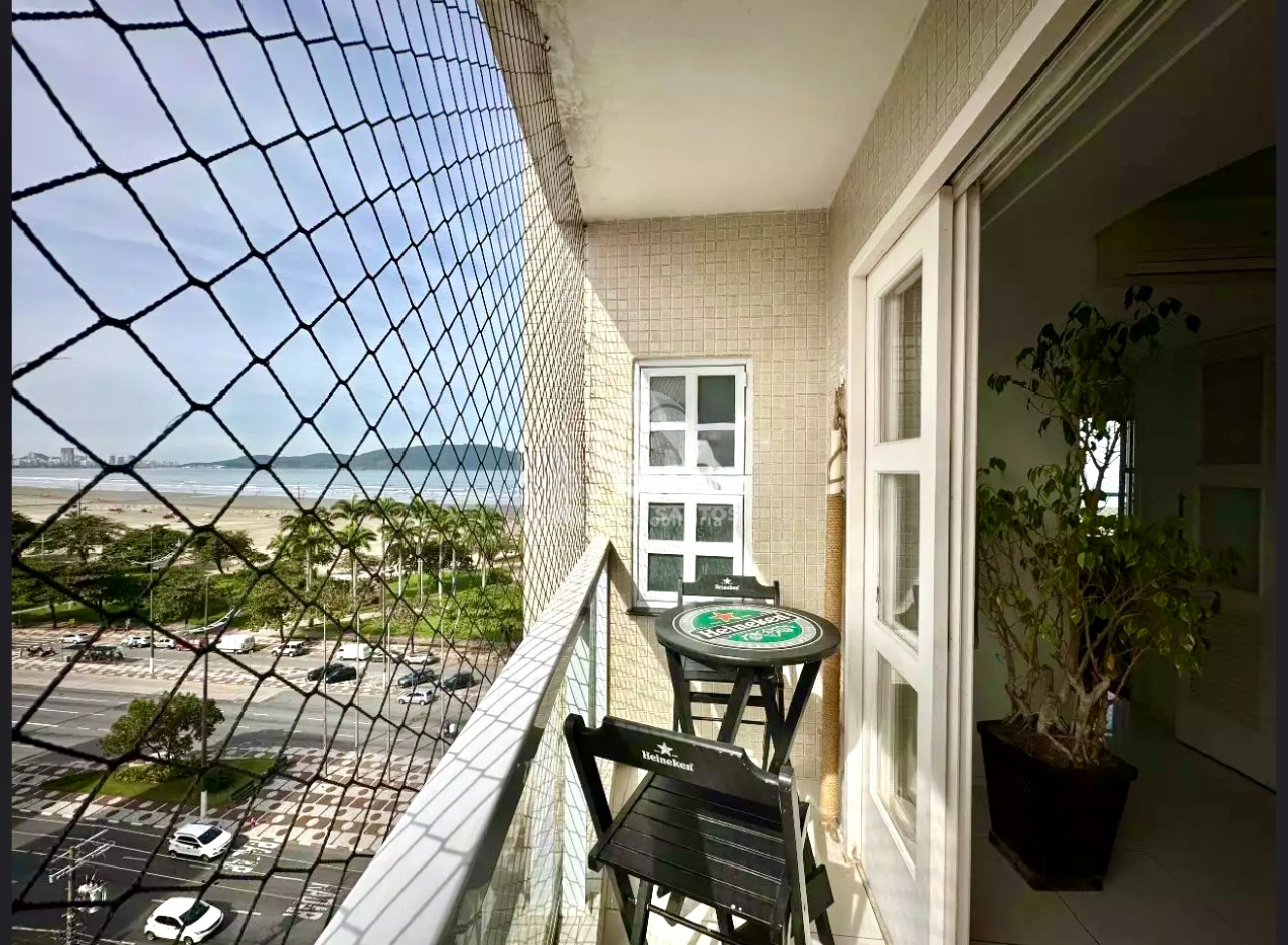 Apartamento 2 Dormitórios, 1 Vaga, Frente Mar e Andar Alto no José Menino - Santos SP em José Menino, Santos — foto 7