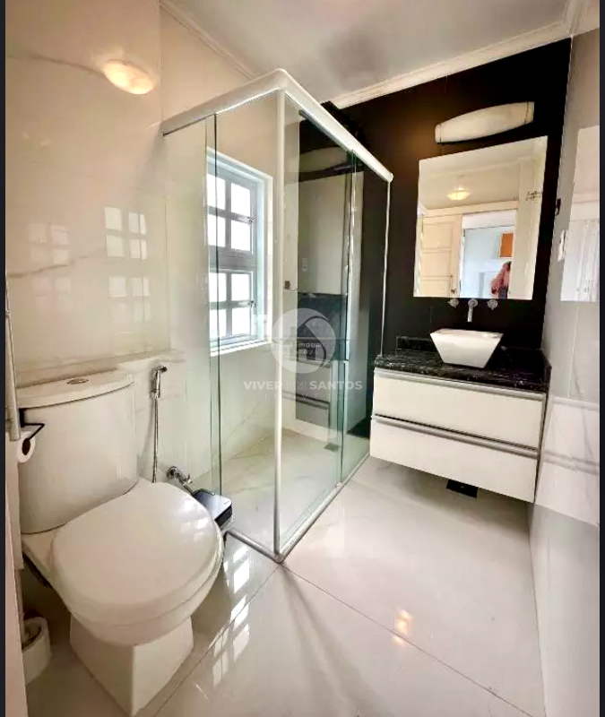 Apartamento 2 Dormitórios, 1 Vaga, Frente Mar e Andar Alto no José Menino - Santos SP em José Menino, Santos — foto 9